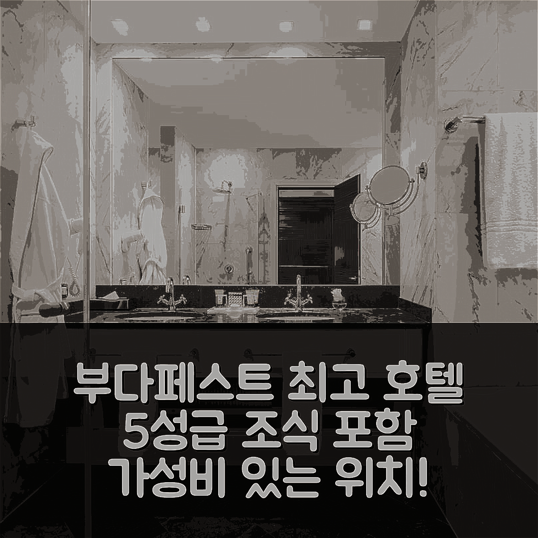 부다페스트 숙소 여행 호텔 추천 아난타라 뉴욕 팰리스 부다페스트 | 5성급 조식과 가성비 좋은 위치 7가지 특징