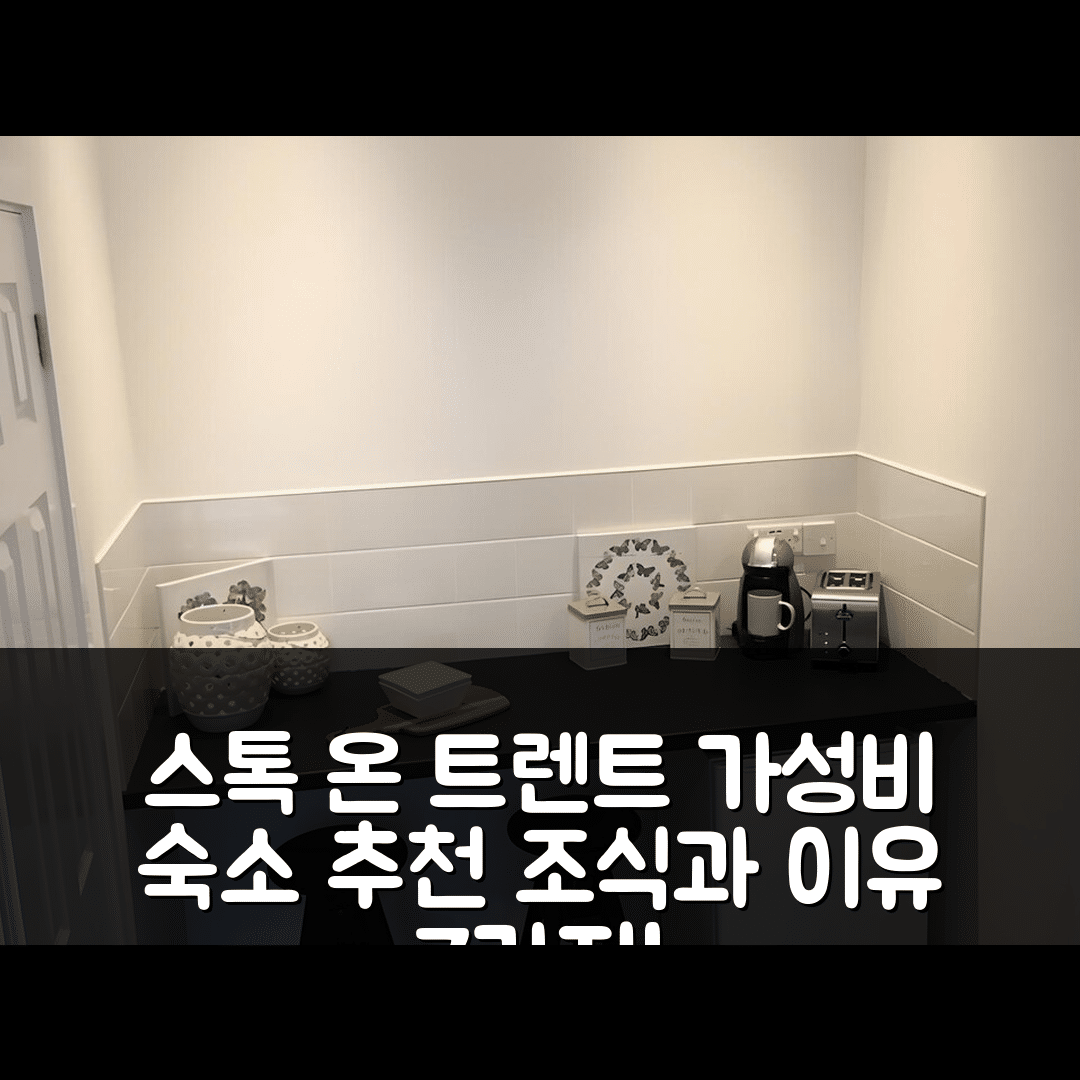 스톡 온 트렌트 숙소 여행 호텔 추천 타운하우스 앨런 스트리트 | 가성비 뛰어난 조식과 추천 이유 7가지