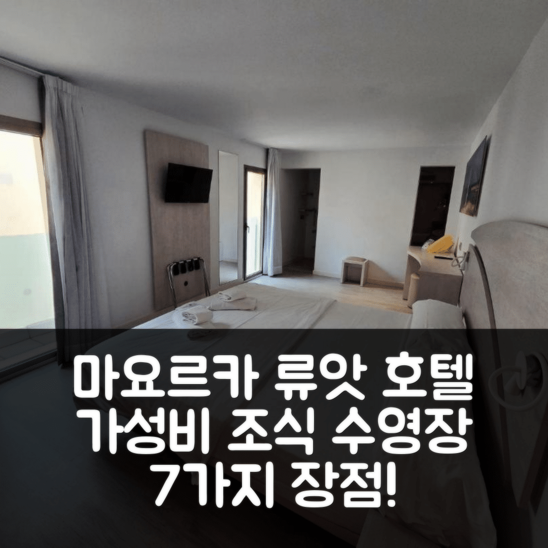 마요르카 숙소 여행 호텔 추천 류앗 부티크 호텔 | 가성비 뛰어난 조식과 수영장 7가지 장점