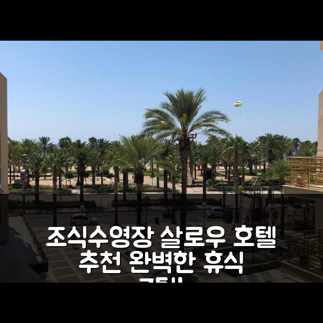 살로우 숙소 여행 호텔 추천 레지던스 노벨티 뷰 메르 | 4성급 조식과 수영장으로 즐기는 완벽한 휴식 7가지 팁